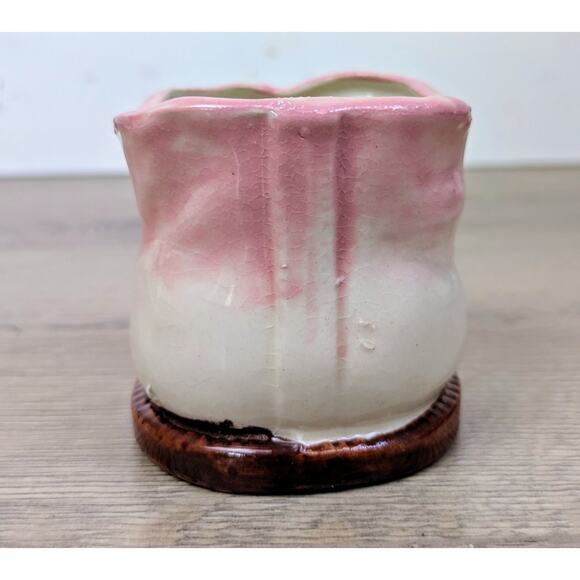 Mid-Century MCM Baby Shoe Planter Lot of 3 Ceramic McCoy Japan Girl Pink - Picture 14 of 16